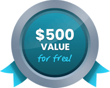 $500 value for free.